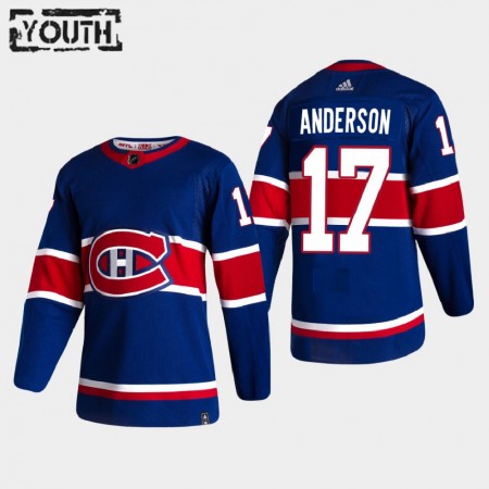 Montreal Canadiens Josh Anderson 17 2020-2021 Reverse Retro Trikot Authentic - Kinder Montreal Canadiens Josh Anderson 17 2020-2021 Reverse Retro Trikot Authentic - Kinder